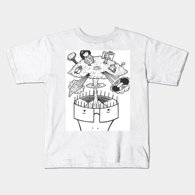 Life & Mind of Milo Kids T-Shirt by Paranoia Prints